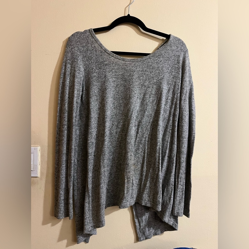 Forever 21 knit open back top